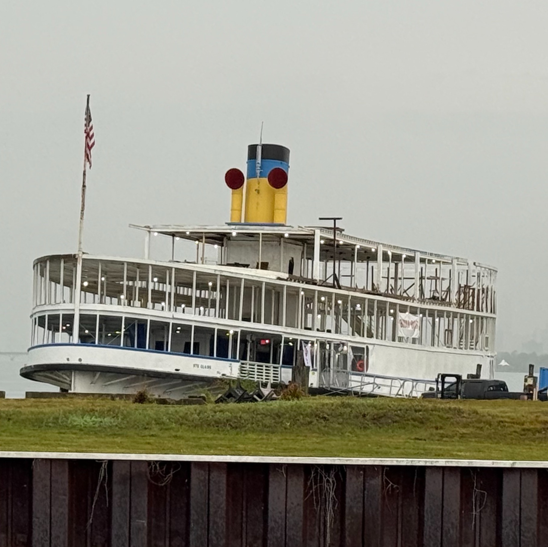 Walk through museum set up on Boblo Boat