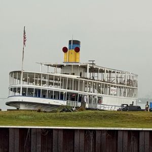Walk through museum set up on Boblo Boat