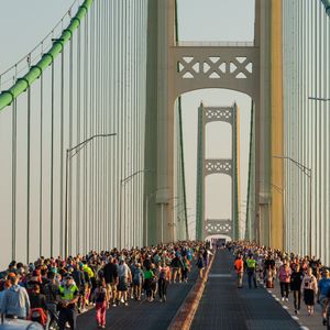 Thousands will spend Labor Day taking part in the Mackinac Bridge Walk