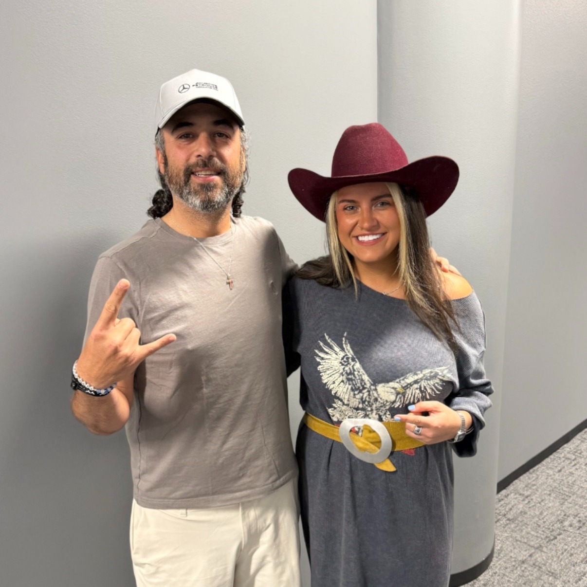 Nick Russo with Taylor Austin Dye