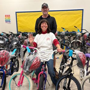 Gifting bikes and boosting hearts! Meet our KNX Hero of the Week, Elaine Pease of the Burbank Bike Angels!