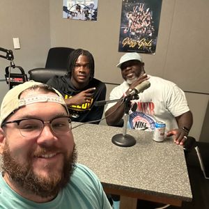 Lawrence Britt, 4-star Lausanne WR, in-studio with his Dad and Gabe Kuhn on 92.9 FM ESPN