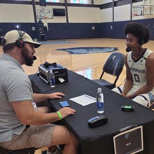Grizzlies Media Day 2026--Jaylen Wells interview with Gabe Kuhn on 92.9 FM ESPN