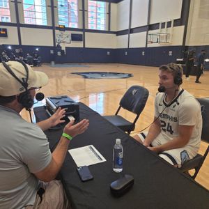 Grizzlies Media Day 2026--Cam Spencer interview with Gabe Kuhn on 92.9 FM ESPN