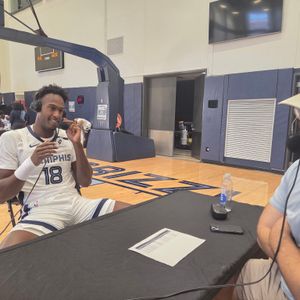 Grizzlies Media Day 2026--Olivier-Maxence Prosper interview with Gabe Kuhn on 92.9 FM ESPN
