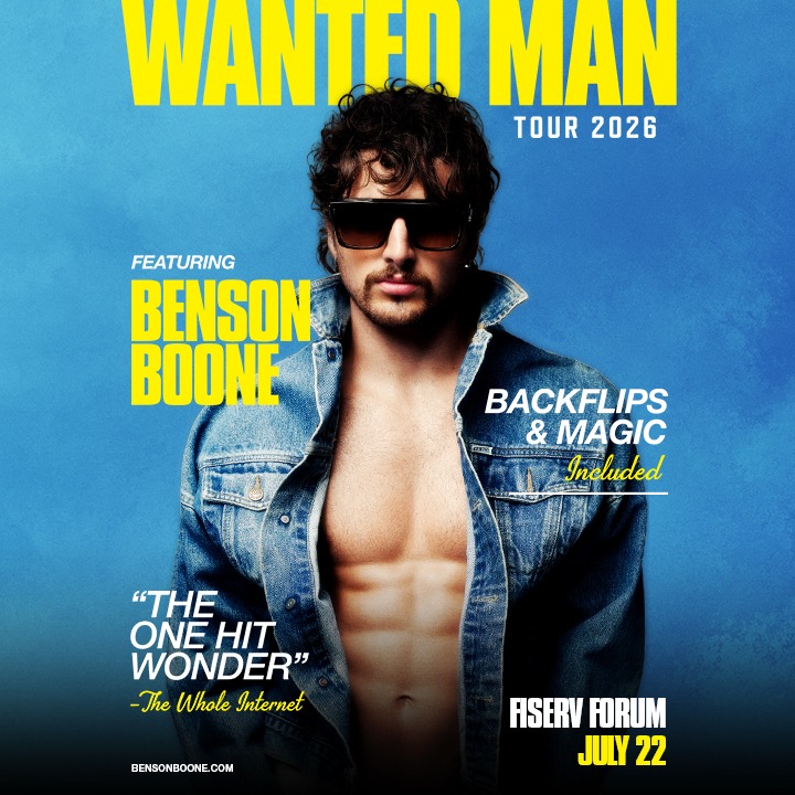 Tony won Benson Boone tickets!