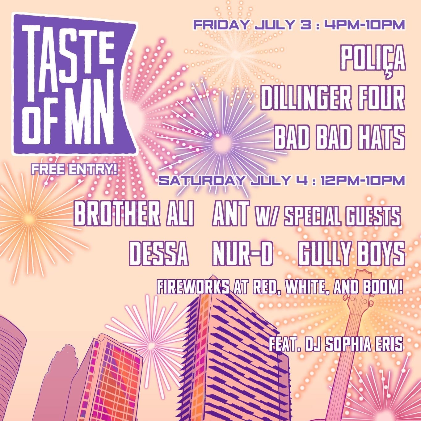 BROTHER ALI HEADLINING TASTE OF MINNESOTA