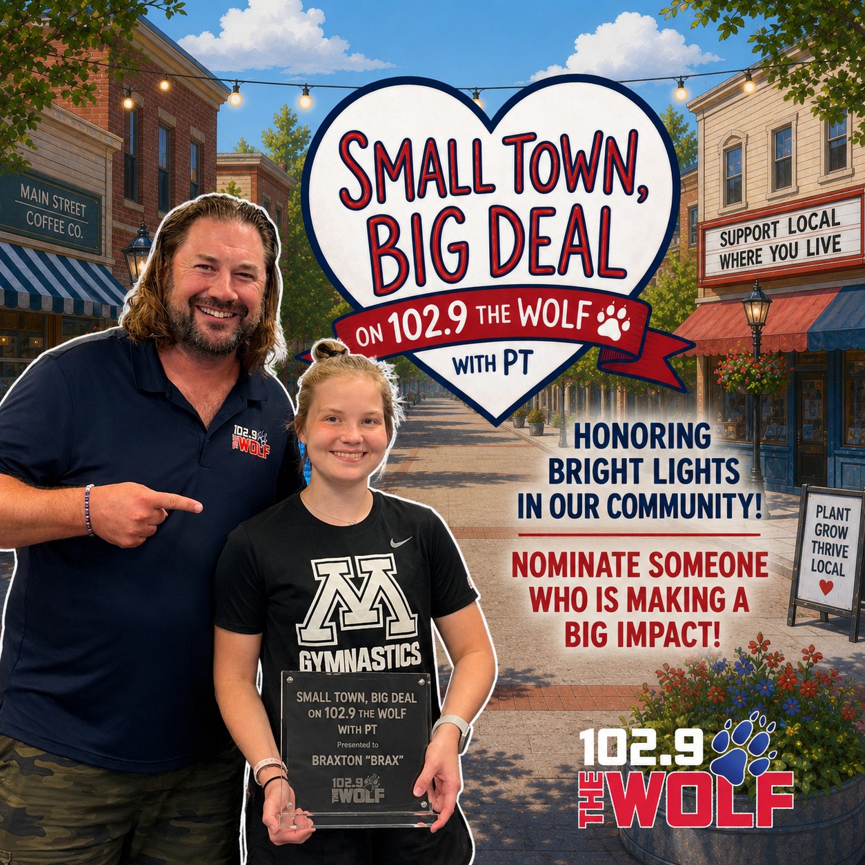 Small Town, Big Deal: 16yo girl making the world a better place, one day brightener at a time!