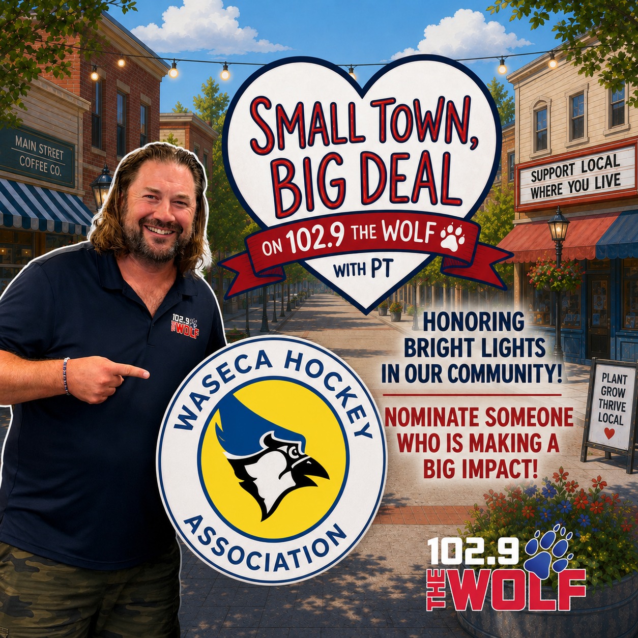 Small Town, Big Deal: Hockey community collaboration