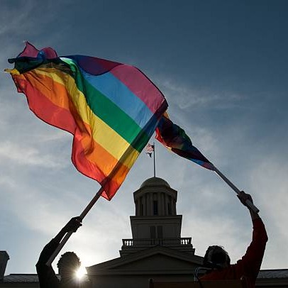 An appeals court has upheld Iowa’s ban on LGBTQ-plus topics and books in elementary schools