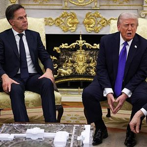 President Trump meets with NATO Secretary as the Iran war strains relations between the U.S. and other member states