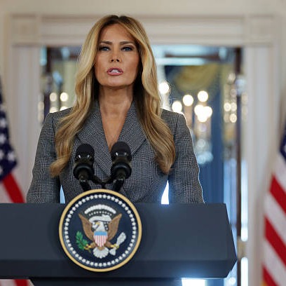 First Lady Melania Trump is speaking out about the Epstein case