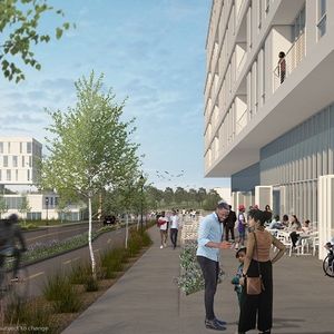 Groundbreaking north of downtown Minneapolis for an 8,000 seat concert venue