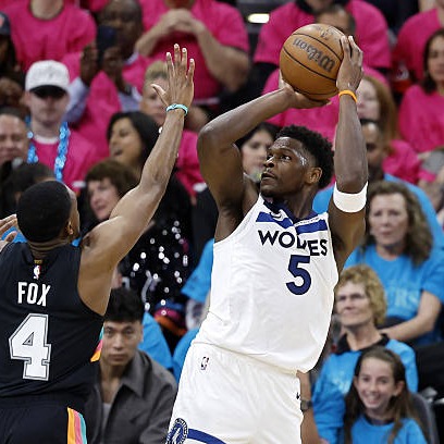 How about those Wolves? Sparked by the return of Ant, Wolves steal Game 1 in San Antonio