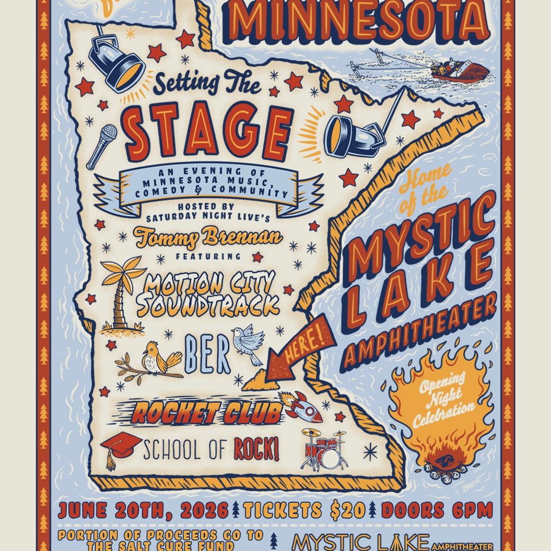 Opening night at Mystic Lake Amphitheater will pay homage to bands with Minnesota roots