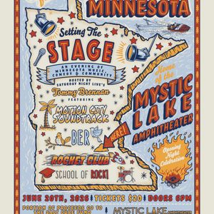 Opening night at Mystic Lake Amphitheater will pay homage to bands with Minnesota roots