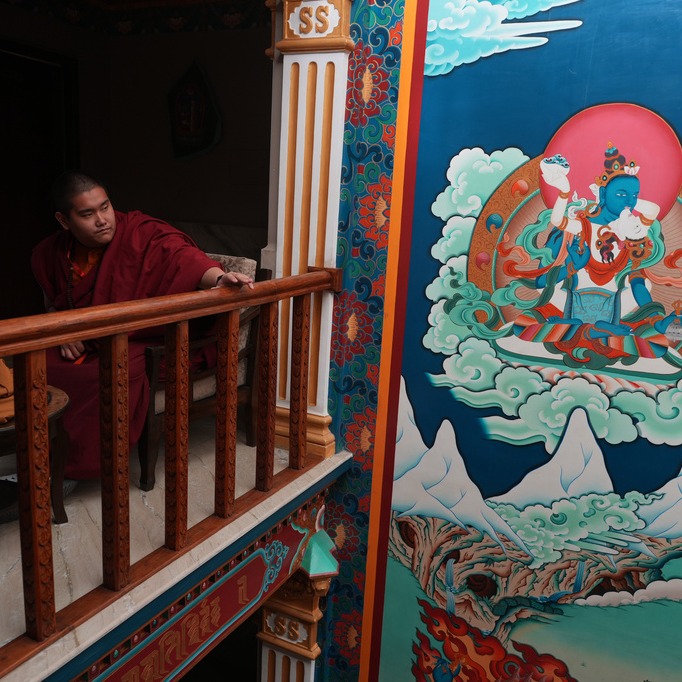 Buddhist lama from Minneapolis suburb is now a monk studying in the Himalayan foothills