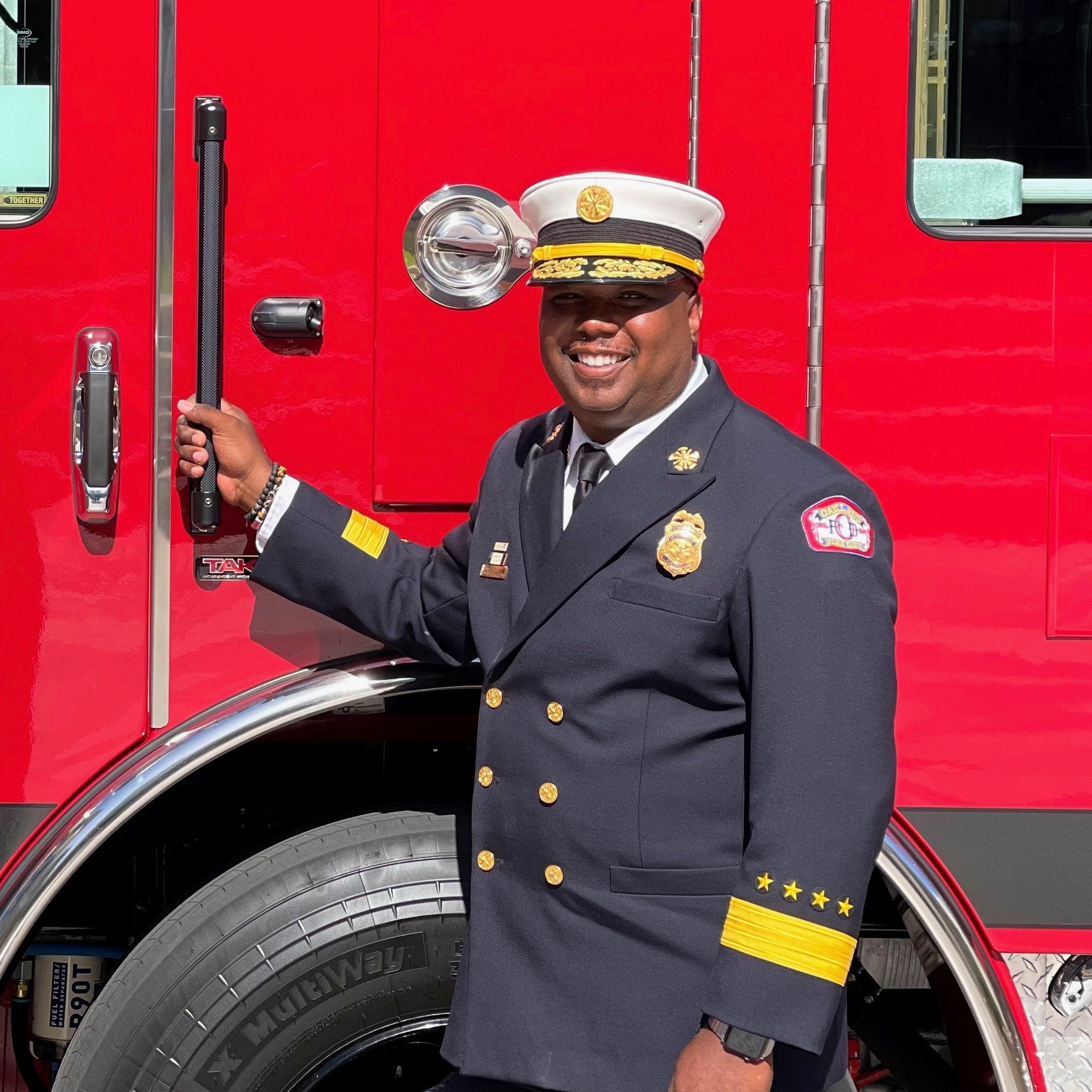 Minneapolis Mayor Jacob Frey announces his choice for the city's next fire chief