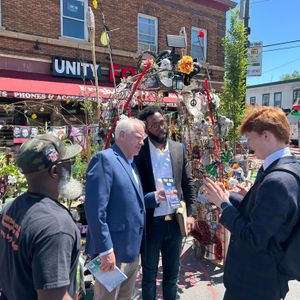 A memorial street festival drew crowds over the holiday weekend for the 6th Anniversary of George Floyd's death