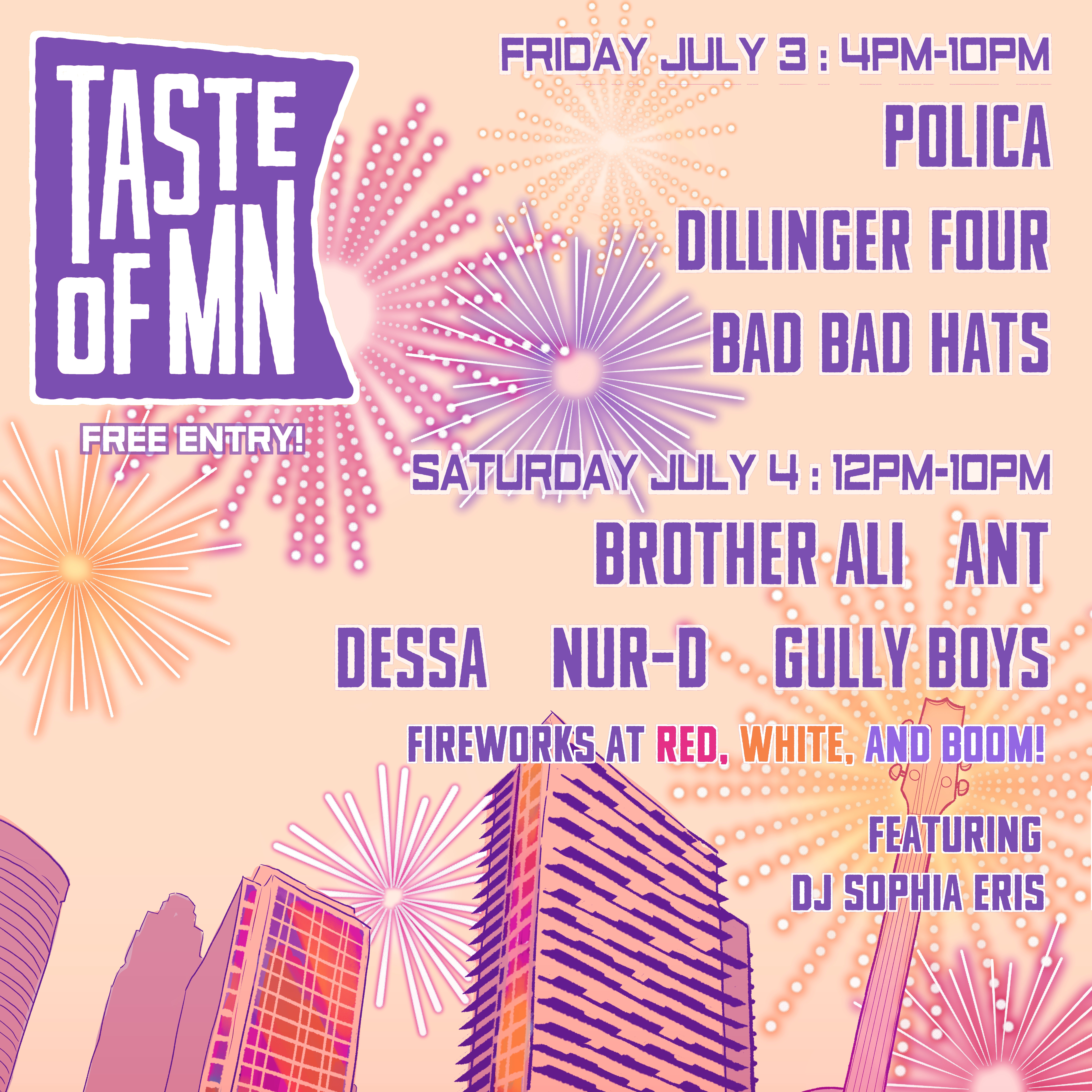 Taste of Minnesota is expanding its offerings with a new live performance stage and more family friendly programming
