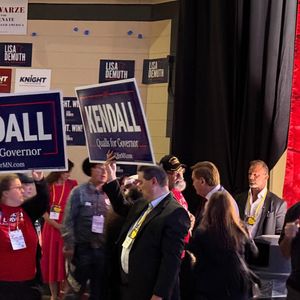 State conventions wrap after tech problems slow the process, and Qualls upsets Demuth
