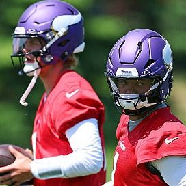 Viking QB J.J. McCarthy on if there's legitimate competition between him and Kyler Murray for the starting job