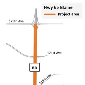 A multi-year project on one of the busiest roads in the north metro gets underway Thursday