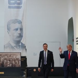 A new presidential library and a visit by President Trump