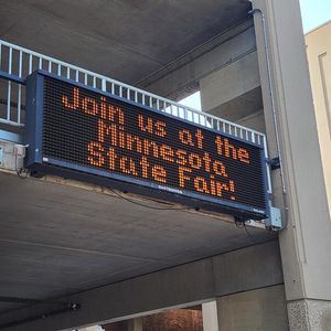 It's one month until the State Fair and setup is already underway
