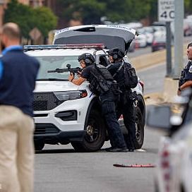 A six-hour armed standoff in Isanti ended safely with an arrest Wednesday night
