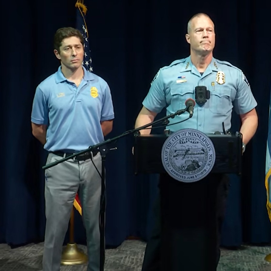 Minneapolis Mayor Jacob Frey and Interim Chief Bill Peterson with an update on mass shooting at apartment building