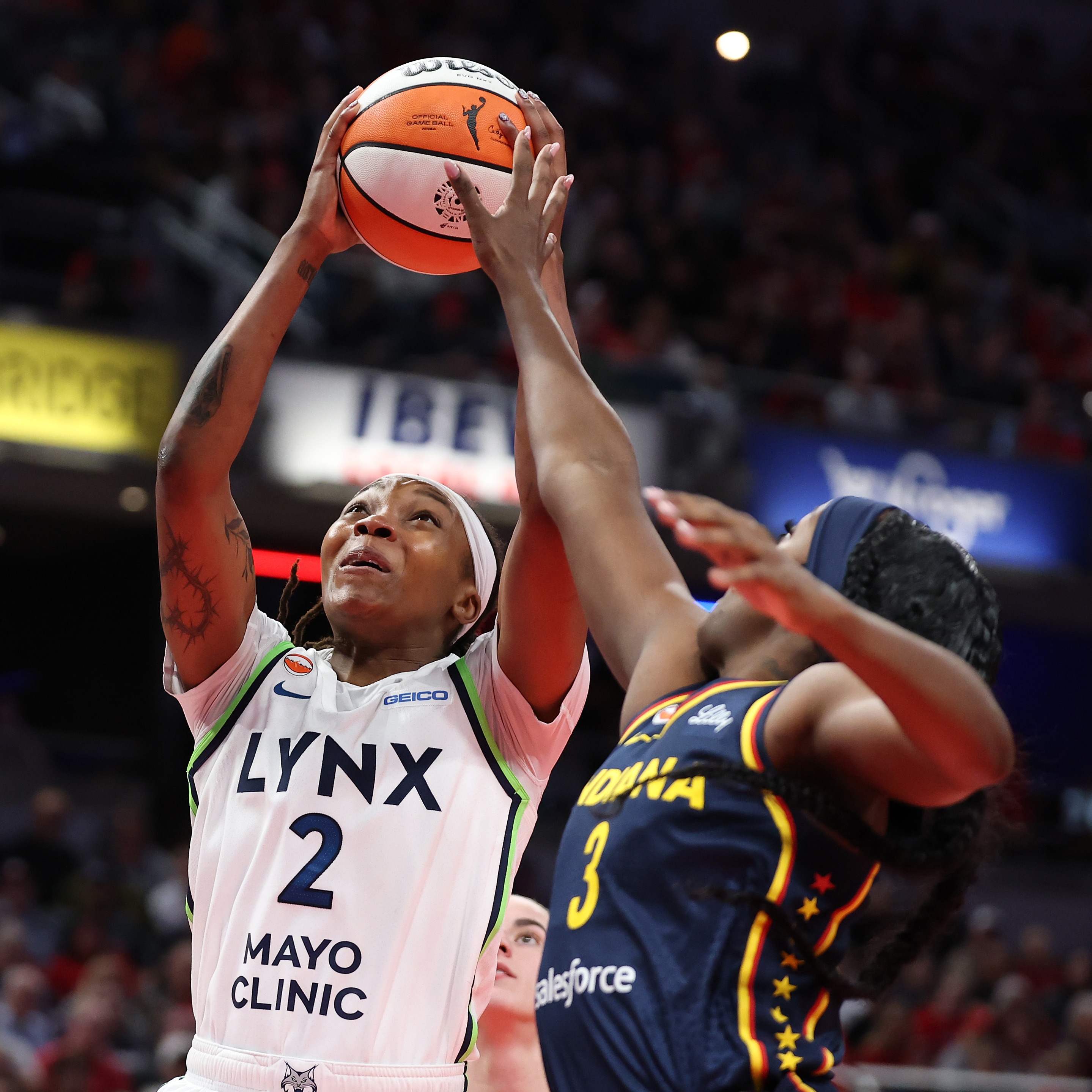 Minnesota Lynx clinch top seed in WNBA playoffs despite losing to Indiana Fever
