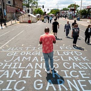 Part one of George Floyd Square project is complete early, and business owners are thrilled