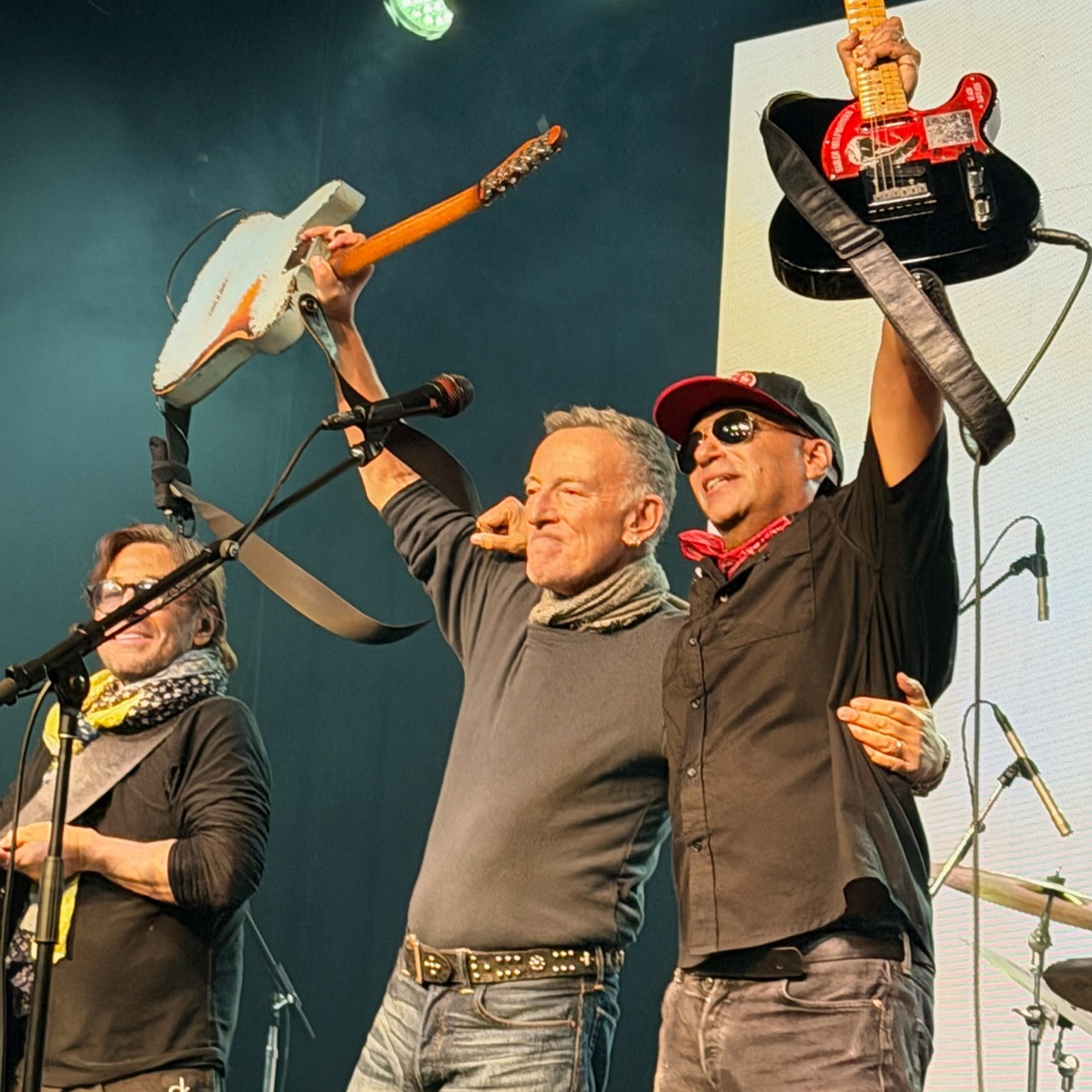 Kelly Grady on seeing the The Boss from the second row