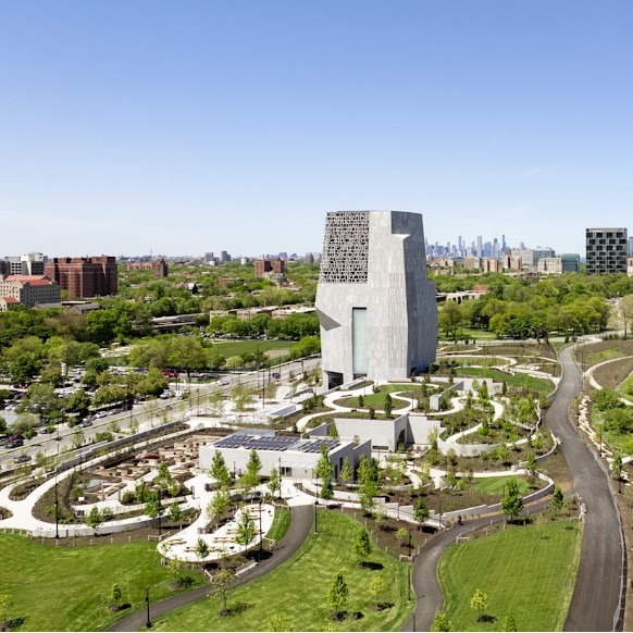 The Obama Presidential Center is everything you think plus a sledding hill for when it snows