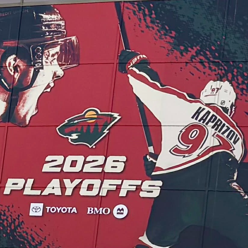Playoff Time In The Twin Cities!    The Wild and Wolves get ready to start the postseason on Saturday.