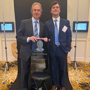 Chad Hartman shares the story of receiving an honor for his late father last week in North Carolina.