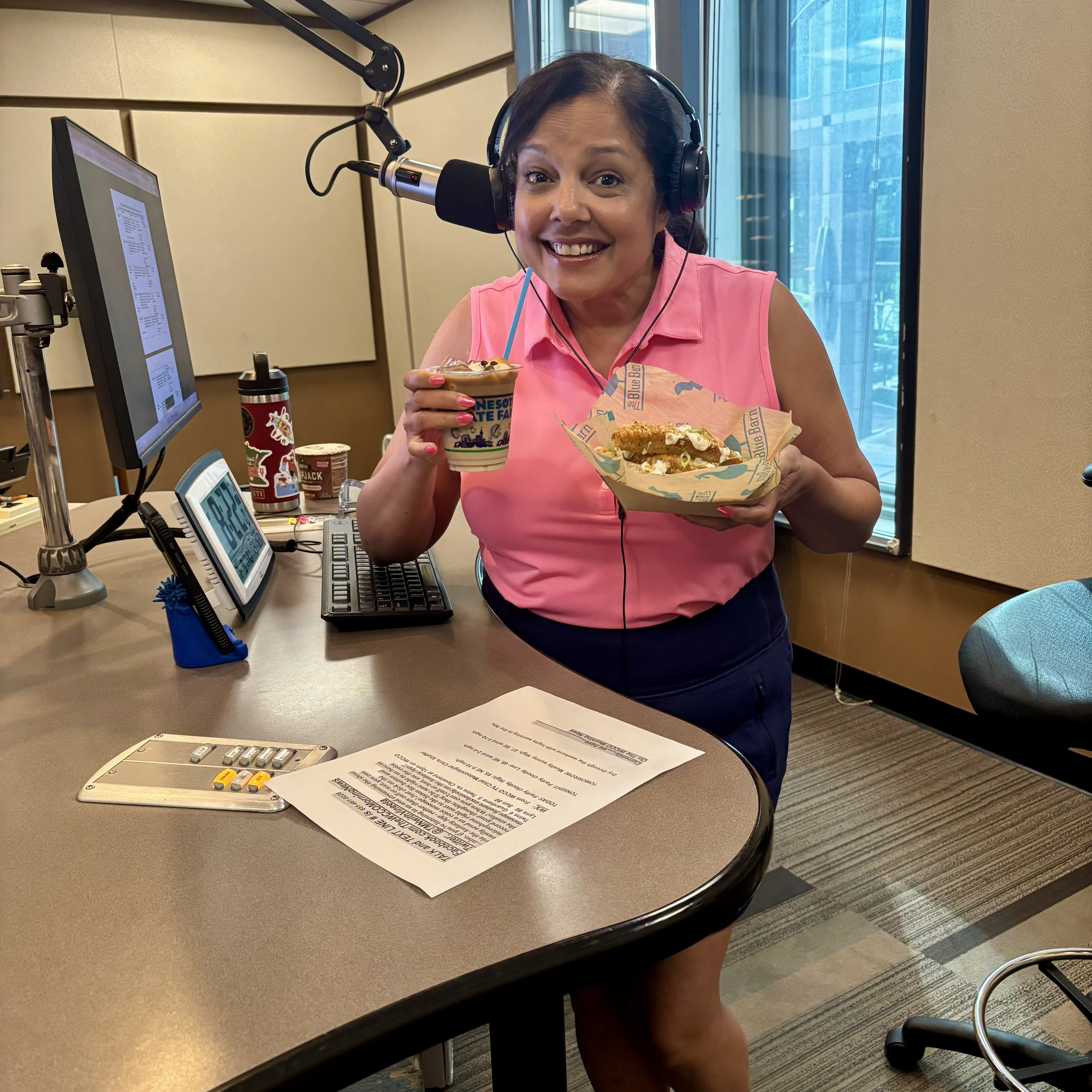 New State Fair Food! Stephanie Shimp of Blue Barn on their Cracklin' Corn Rib