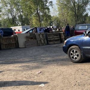Pigs Eye Homeless Encampment being removed this morning in St. Paul.