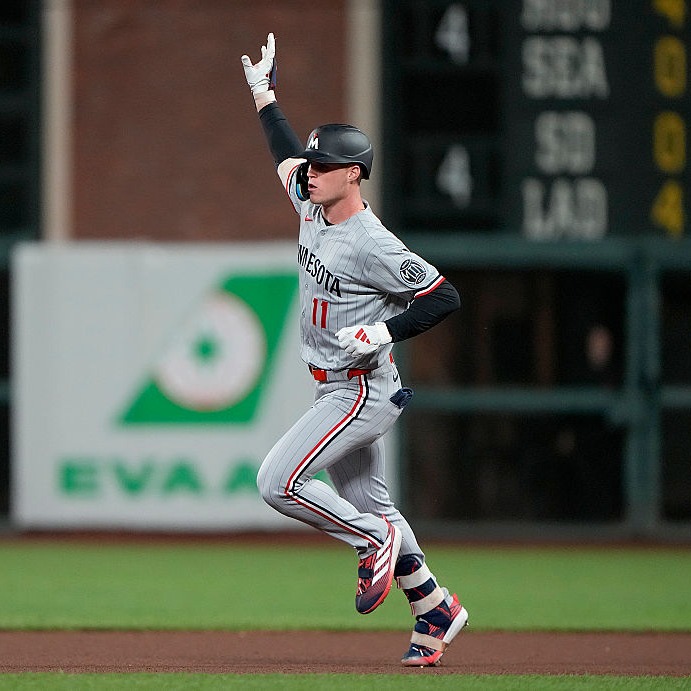 Twins 1st pitch:   Younger core group giving fans hope for next year!