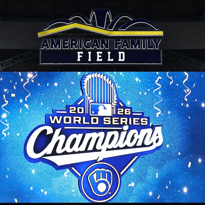 Former Brewers broadcaster Cory Provus is celebrating a Brewers World Title.