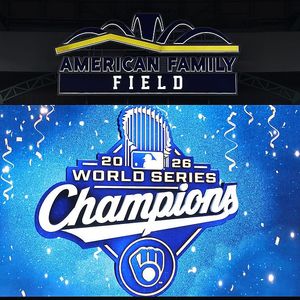 Former Brewers broadcaster Cory Provus is celebrating a Brewers World Title.