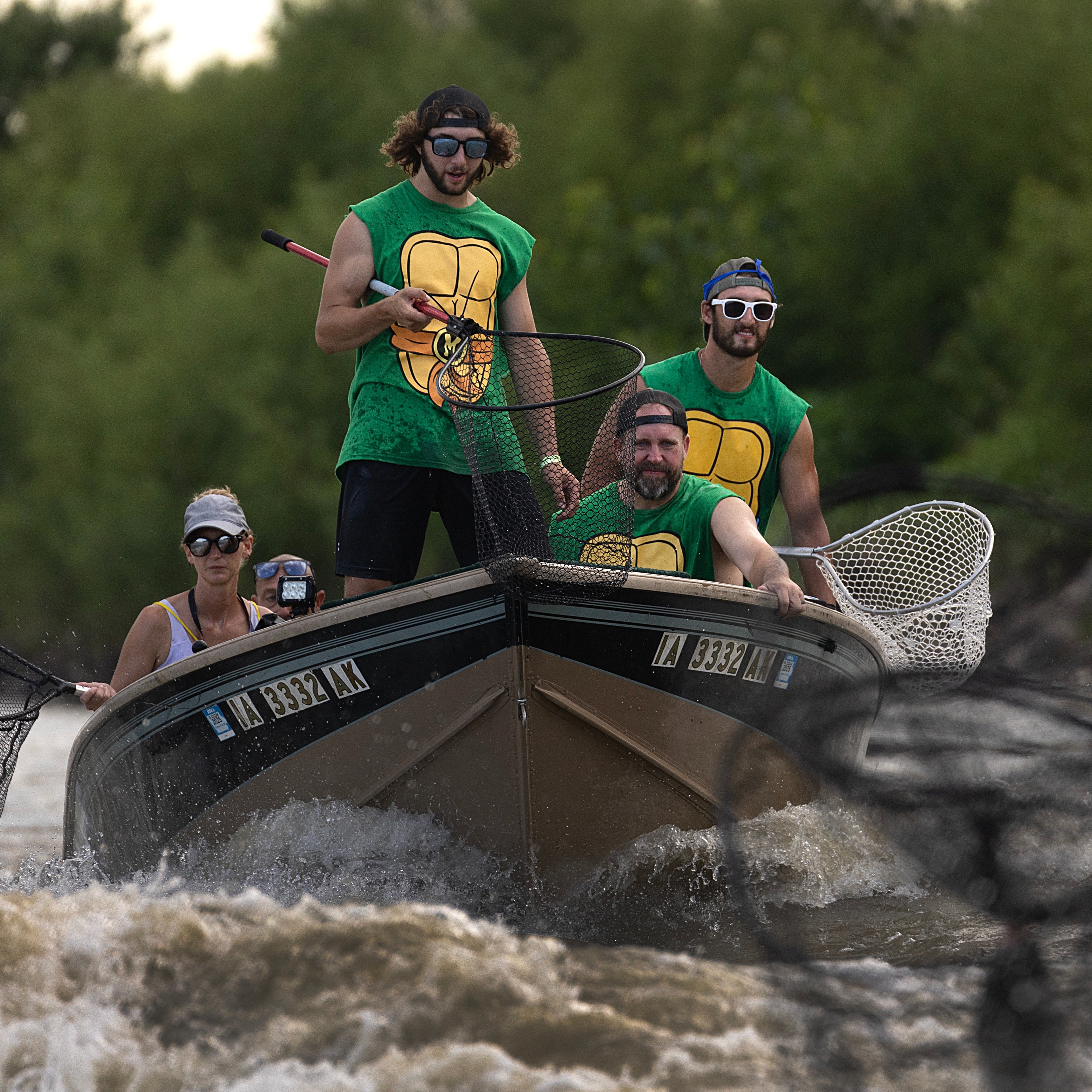 Through the rain and misery, Steve Carney casts another line