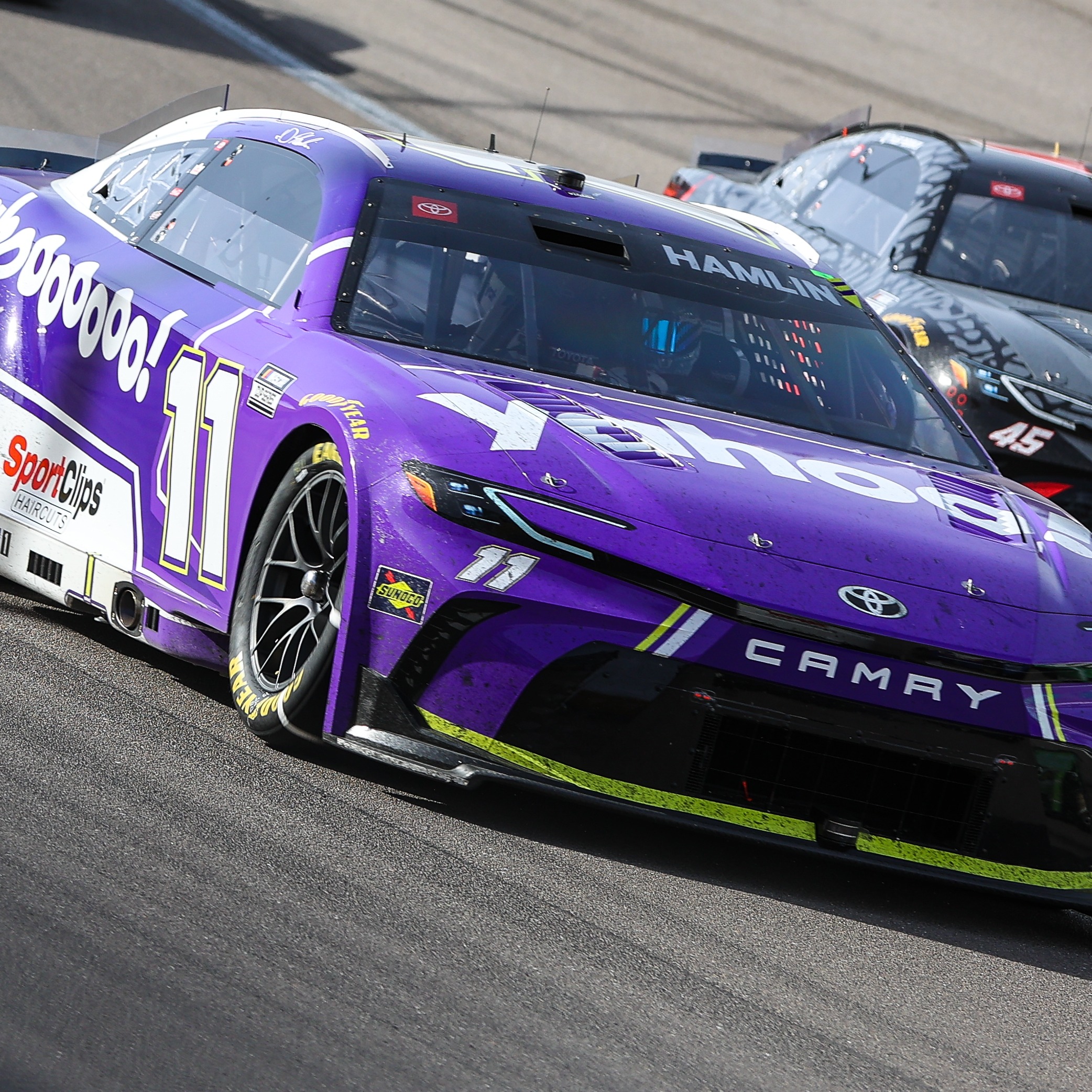 How unlikely was Denny Hamlin's win in Vegas?