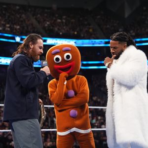 Why does the Gingerbread Man make Trick Williams smile?