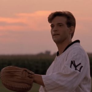 How can you have a catch with Dwier Brown from Field of Dreams?