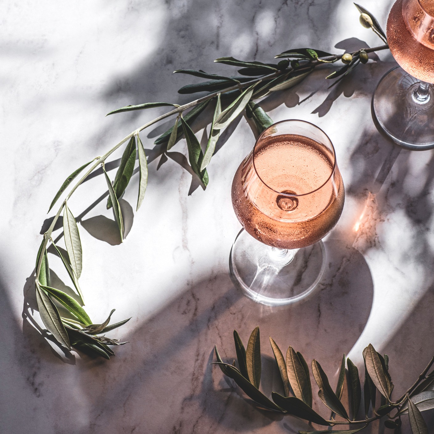 Chilling through the weekend with a nice glass of Rose!
