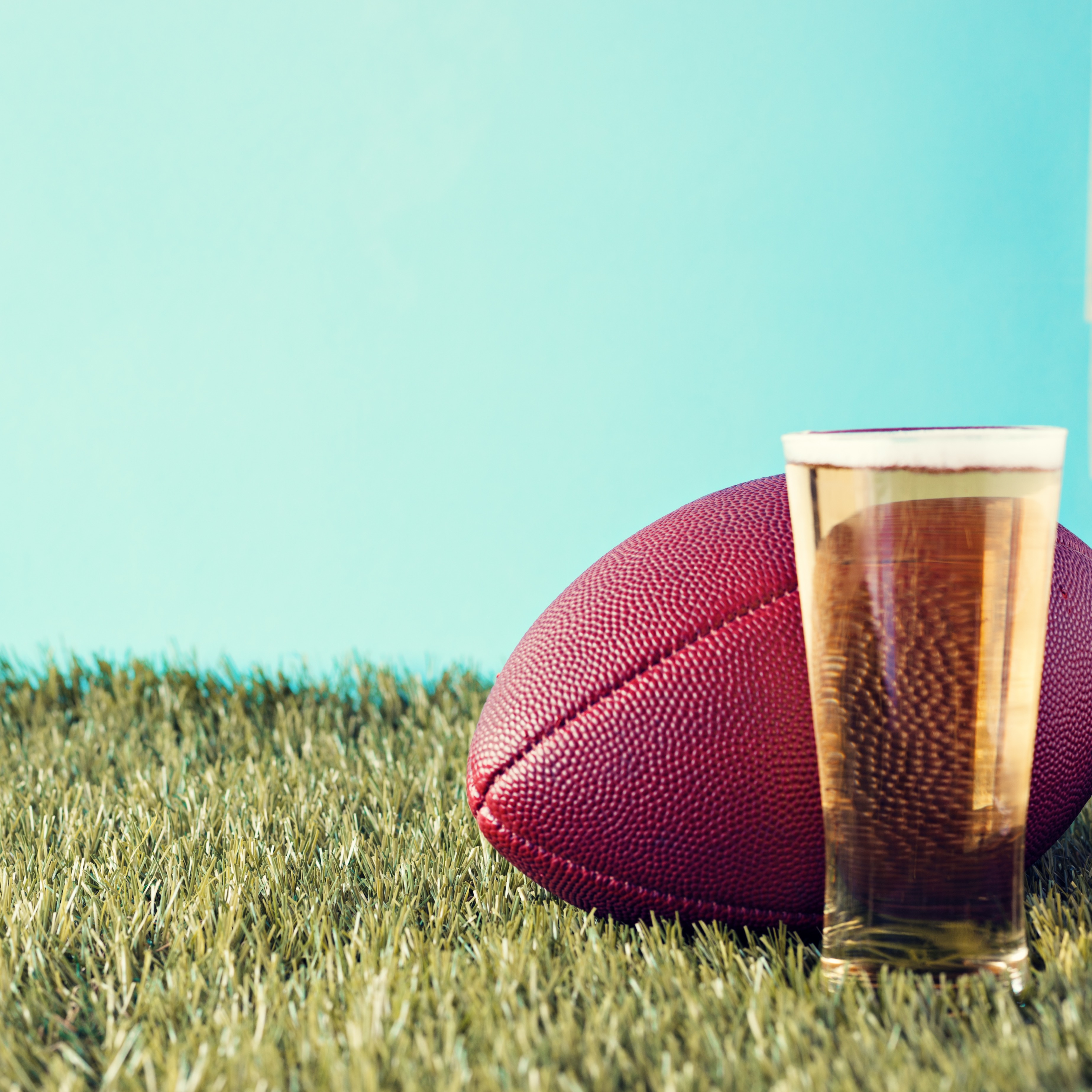 Filling a Glass for Football