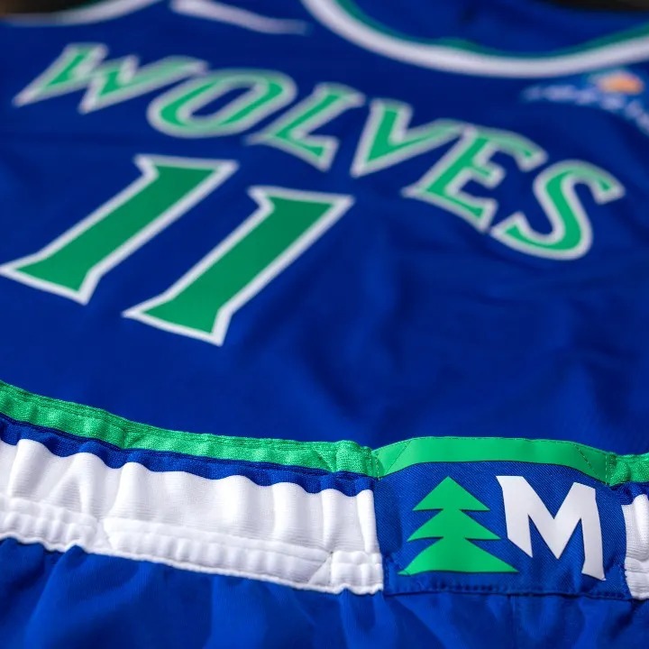 The Timberwolves unveiled a new logo, a new floor and new uniforms!
