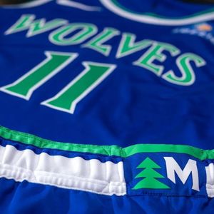 The Timberwolves unveiled a new logo, a new floor and new uniforms!